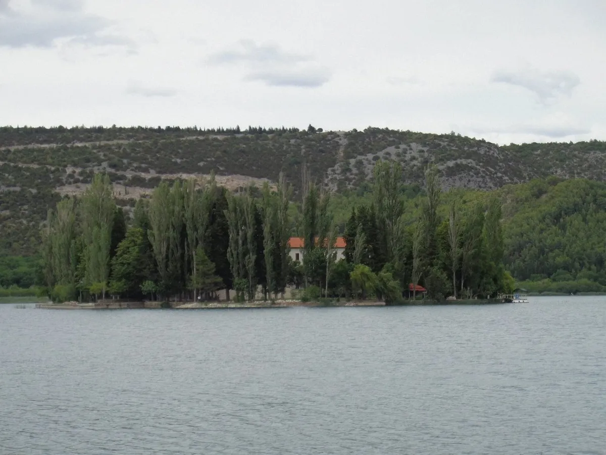 Otočić Visovac - Krka waterfalls tours Croatia photo