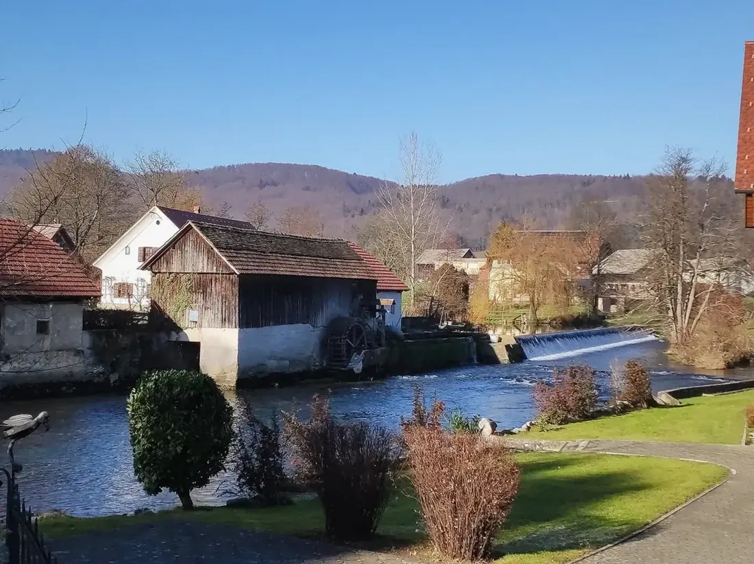 Krka, watermill at Javornik's homestead 02 - Krka waterfalls tours Croatia photo