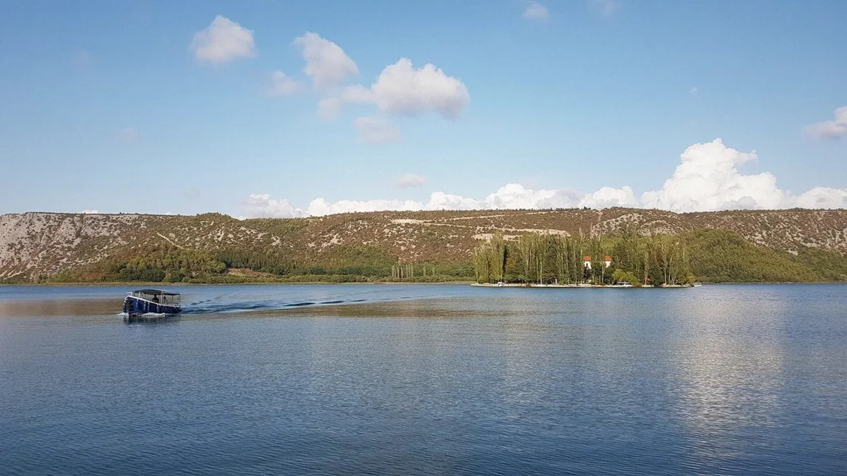 Visovac Island, National Park Krka 2 Z-5619 - Krka waterfalls tours Croatia photo